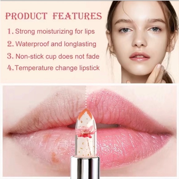 One Magic Temperature-Changing Flower Jelly Lipstick 💄 - Picture 10 of 16